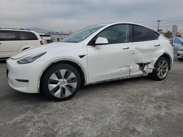 TESLA MODEL Y 2021 with VIN 5YJYGDEEXMF063558 - Photo from auction