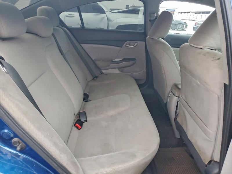 Photo 10 from auction – 2013 HONDA CIVIC LX with VIN 19XFB2F52DE272887