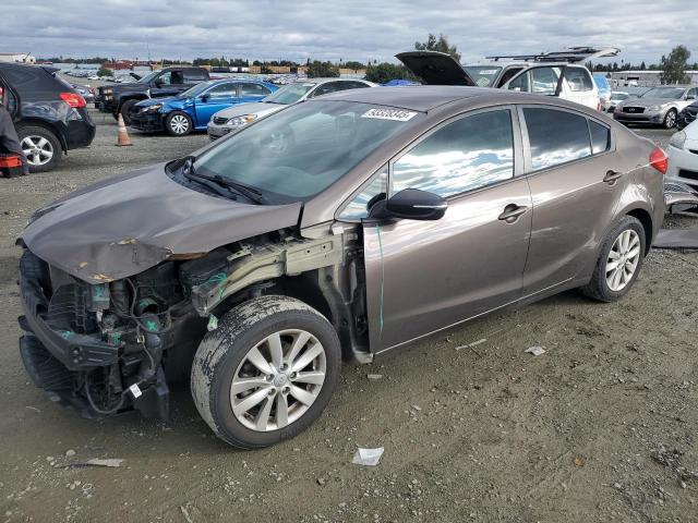 KIA FORTE LX 2014 with VIN KNAFX4A63E5080319 - Photo from auction