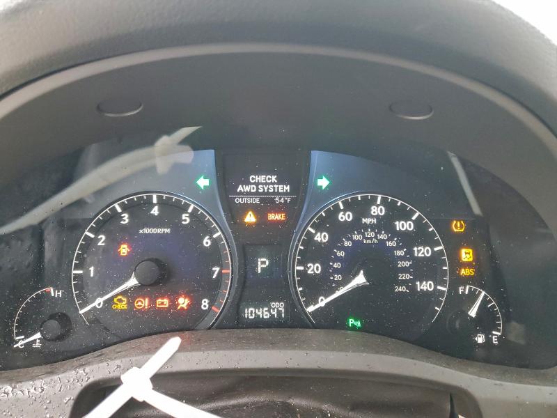Photo 9 from auction – 2010 LEXUS RX 350 with VIN 2T2BK1BA9AC038957