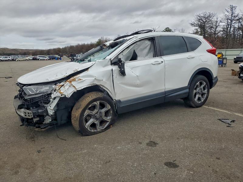 HONDA CR-V EX 2019 with VIN 2HKRW2H59KH676793 - Photo from auction