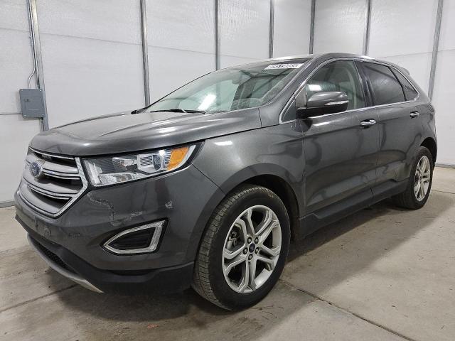 FORD EDGE TITAN 2017 with VIN 2FMPK3K94HBB90185 - Photo from auction