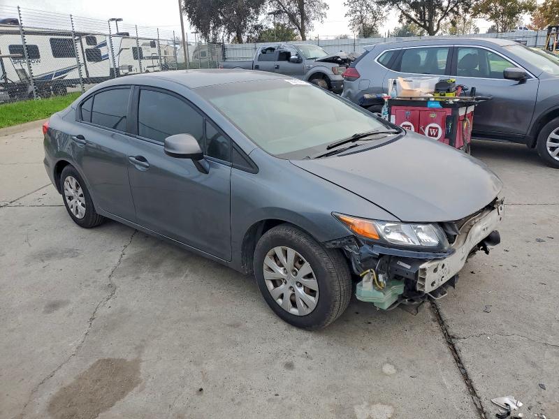 Photo 4 from auction – 2012 HONDA CIVIC LX with VIN 19XFB2F51CE301259