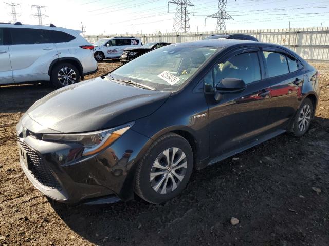 TOYOTA COROLLA LE 2021 with VIN JTDEAMDEXMJ022264 - Photo from auction