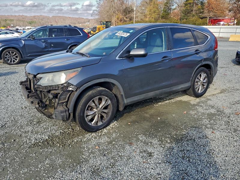 HONDA CR-V EX 2014 with VIN 5J6RM4H57EL007465 - Photo from auction