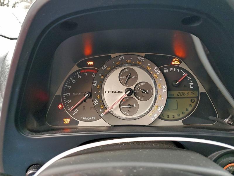 Photo 9 from auction – 2005 LEXUS IS 300 with VIN JTHBD192250099143