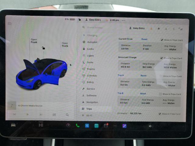 Photo 9 from auction – 2019 TESLA MODEL 3 with VIN 5YJ3E1EAXKF418687