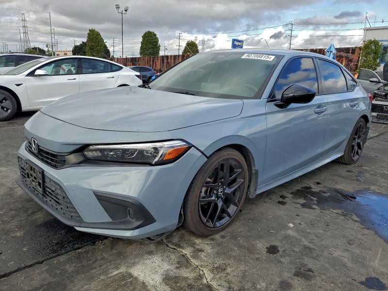 HONDA CIVIC 2022 with VIN 2HGFE2F57NH606412 - Photo from auction