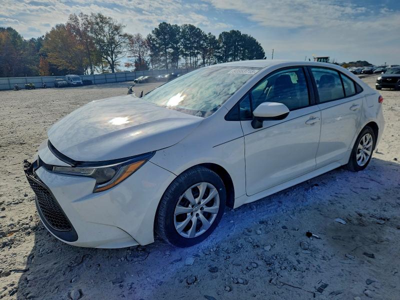 TOYOTA COROLLA LE 2020 with VIN 5YFEPRAE8LP114760 - Photo from auction