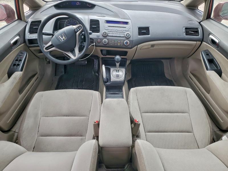 Photo 8 from auction – 2009 HONDA CIVIC LX with VIN 19XFA16559E044872