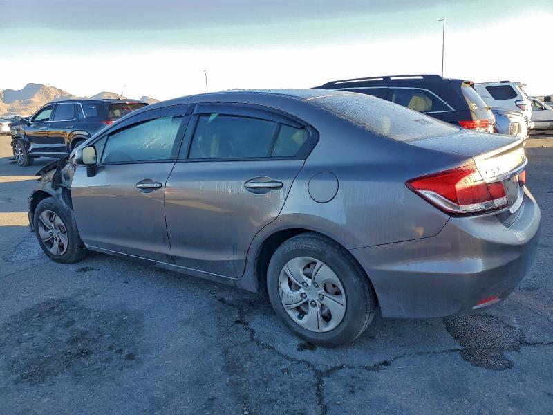 Photo 2 from auction – 2013 HONDA CIVIC LX with VIN 19XFB2F58DE292299