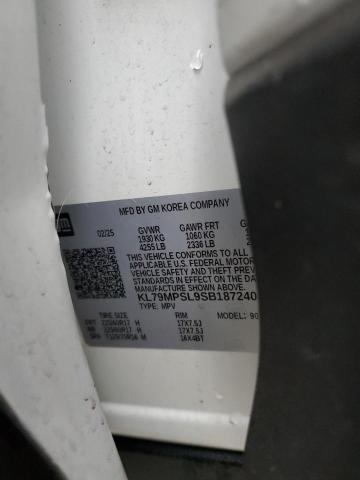 Photo 14 from auction – 2025 CHEVROLET TRAILBLAZE with VIN KL79MPSL9SB187240