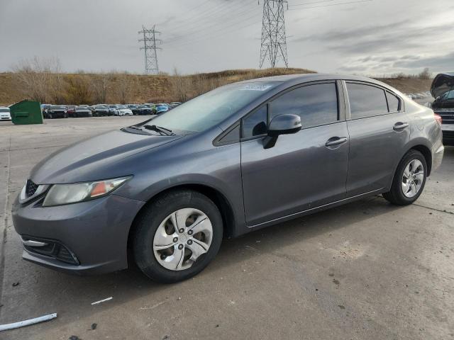 HONDA CIVIC LX 2013 with VIN 19XFB2E51DE021828 - Photo from auction
