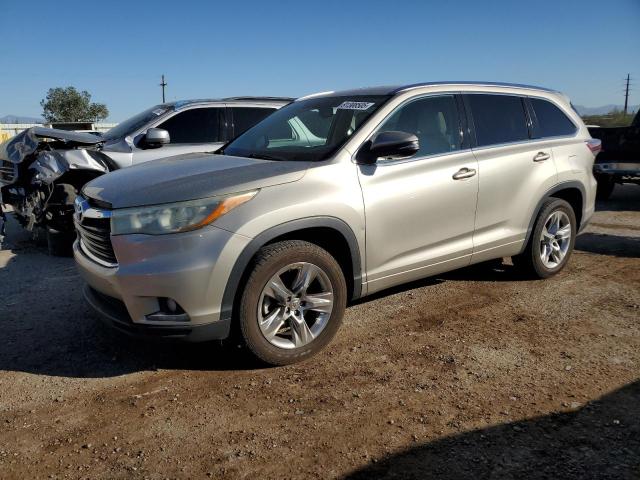 TOYOTA HIGHLANDER 2015 with VIN 5TDYKRFHXFS069234 - Photo from auction