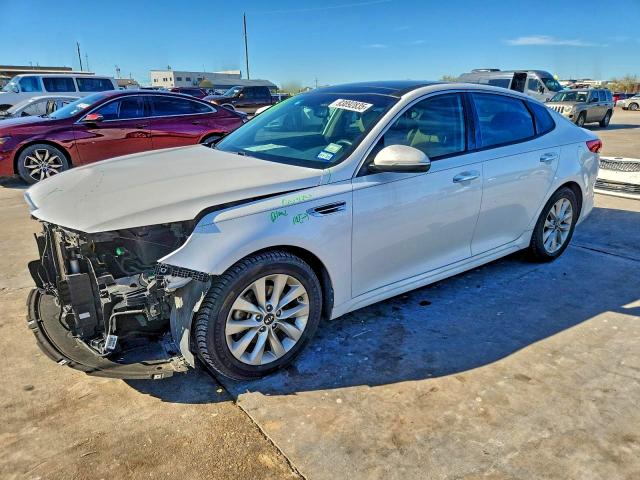 KIA OPTIMA EX 2016 with VIN 5XXGU4L39GG013077 - Photo from auction