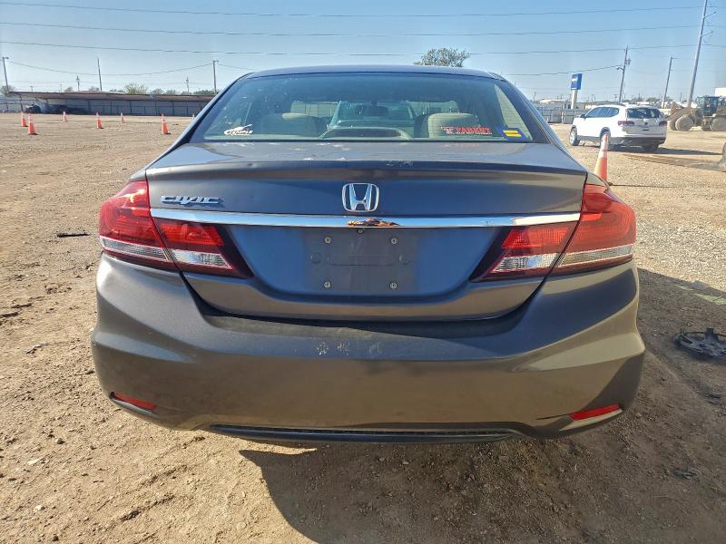 Photo 6 from auction – 2013 HONDA CIVIC LX with VIN 2HGFB2F51DH531570