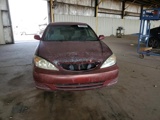 Photo 5 from auction – 2004 TOYOTA CAMRY LE with VIN 4T1BE32K64U338250