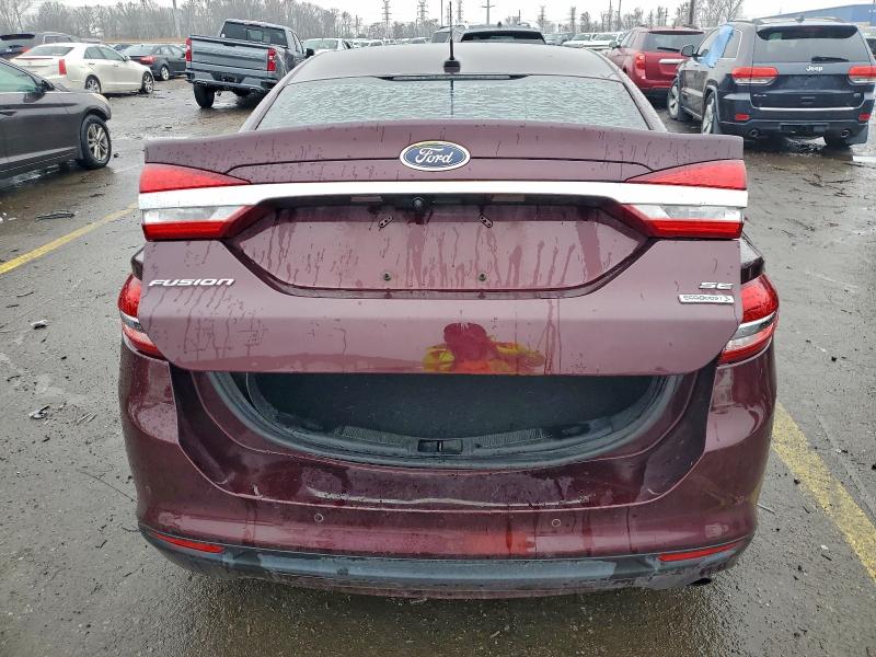 Photo 6 from auction – 2017 FORD FUSION SE with VIN 3FA6P0HD4HR341500