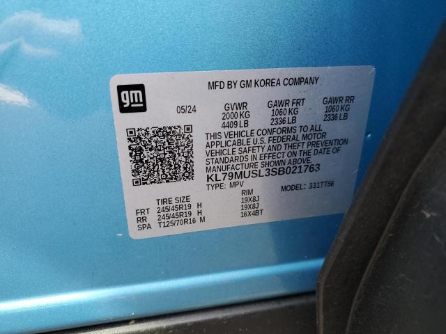 Photo 14 from auction – 2025 CHEVROLET TRAILBLAZE with VIN KL79MUSL3SB021763