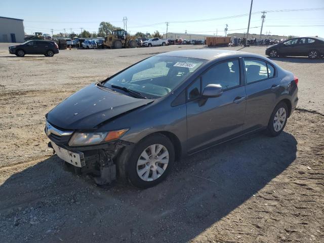 HONDA CIVIC LX 2012 with VIN 2HGFB2F52CH600586 - Photo from auction