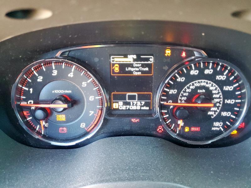 Photo 9 from auction – 2021 SUBARU WRX with VIN JF1VA1A64M9818270