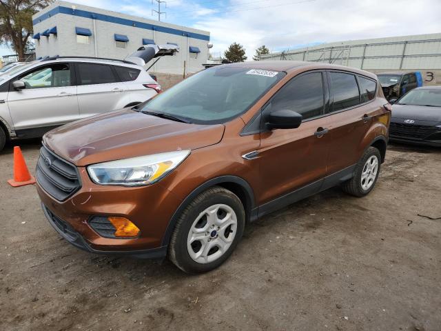 FORD ESCAPE S 2017 with VIN 1FMCU0F77HUD11298 - Photo from auction