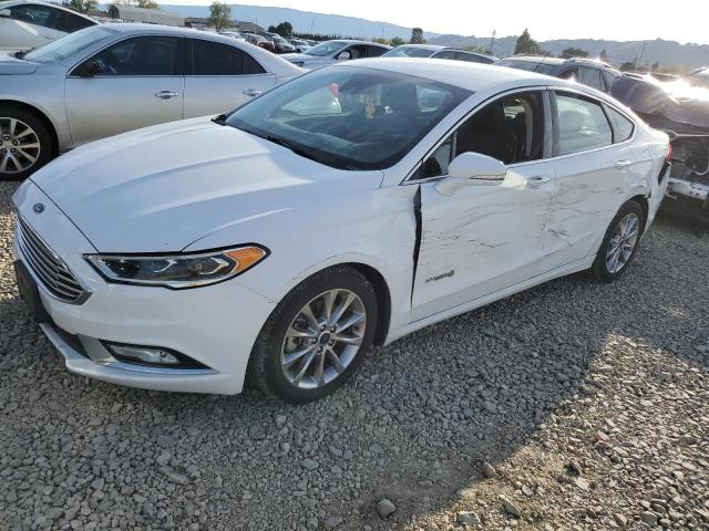 FORD FUSION SE 2017 with VIN 3FA6P0LU5HR409150 - Photo from auction
