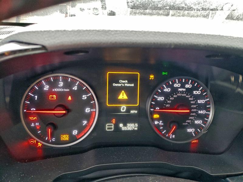 Photo 9 from auction – 2022 SUBARU WRX with VIN JF1VBAA62N9011406