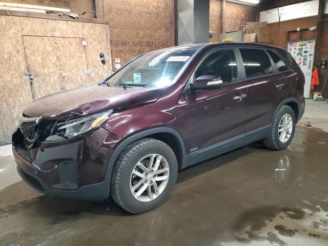 KIA SORENTO LX 2015 with VIN 5XYKTCA60FG561497 - Photo from auction