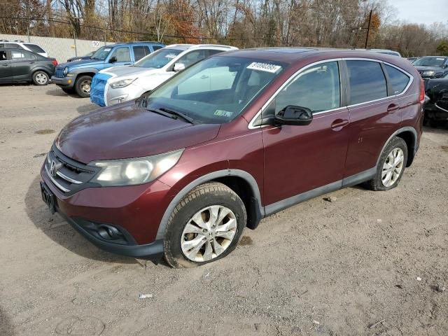 HONDA CR-V EX 2012 with VIN 5J6RM4H50CL041535 - Photo from auction