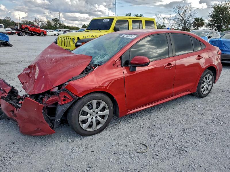 Photo 1 from auction – 2021 TOYOTA COROLLA LE with VIN JTDEPMAE6MJ172861