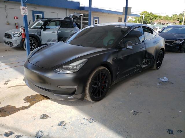 TESLA MODEL 3 2020 with VIN 5YJ3E1EB7LF639755 - Photo from auction