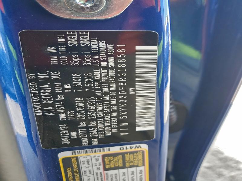 Photo 14 from auction – 2024 KIA SPORTAGE E with VIN 5XYK33DF8RG188581