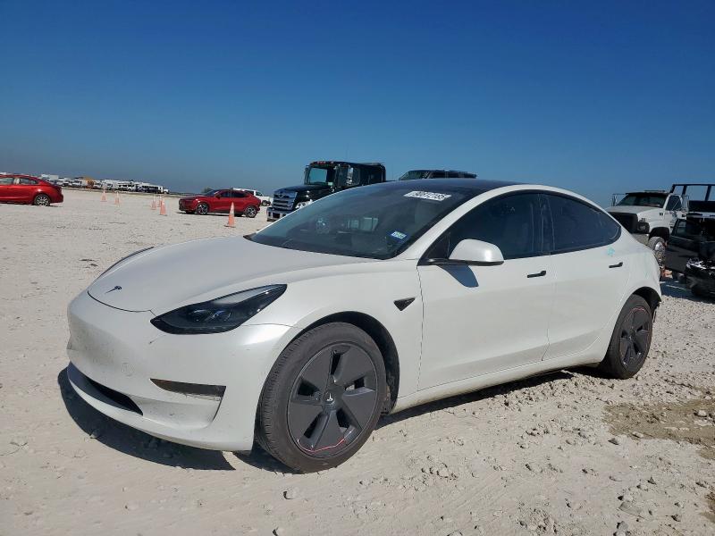 TESLA MODEL 3 2021 with VIN 5YJ3E1EB3MF936989 - Photo from auction