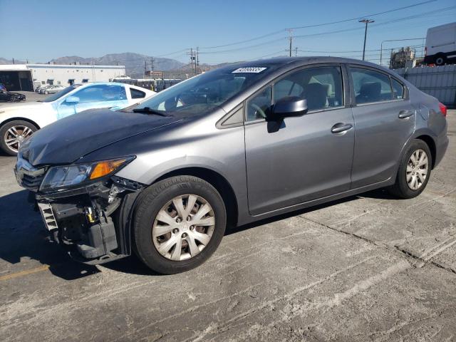 HONDA CIVIC LX 2012 with VIN 19XFB2F5XCE357457 - Photo from auction