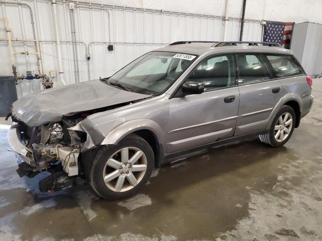 SUBARU OUTBACK 2. 2008 with VIN 4S4BP61C987312512 - Photo from auction