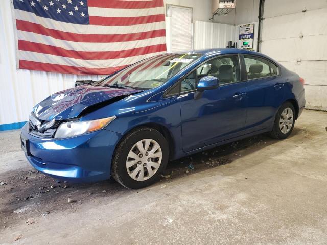 HONDA CIVIC LX 2012 with VIN 2HGFB2F52CH531365 - Photo from auction