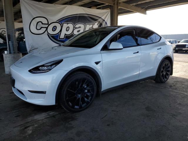 TESLA MODEL Y 2021 z numerem VIN 5YJYGDEEXMF137920 - Zdjęcie z aukcji