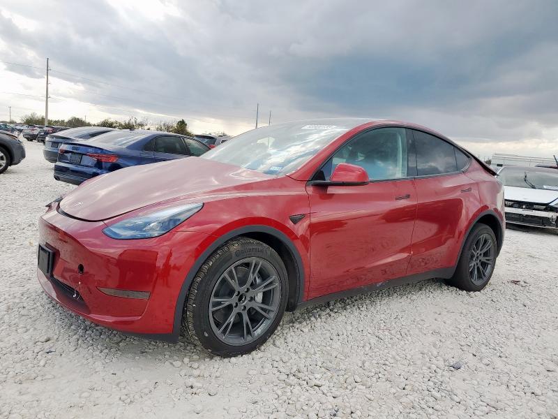 TESLA MODEL Y 2025 with VIN 7SAYGDED6SA349038 - Photo from auction