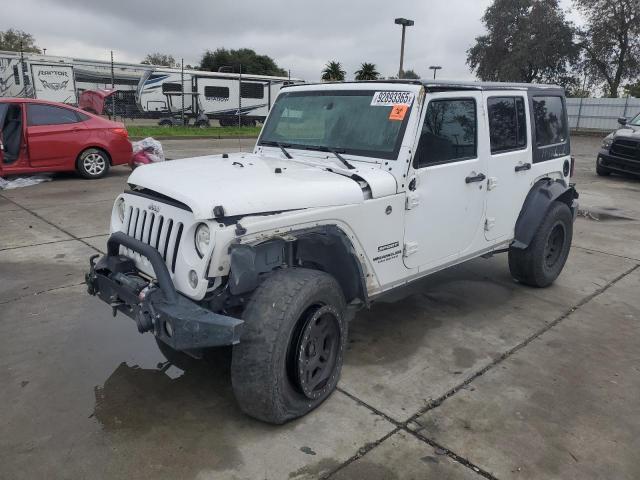 JEEP WRANGLER U 2017 with VIN 1C4BJWDG5HL754022 - Photo from auction