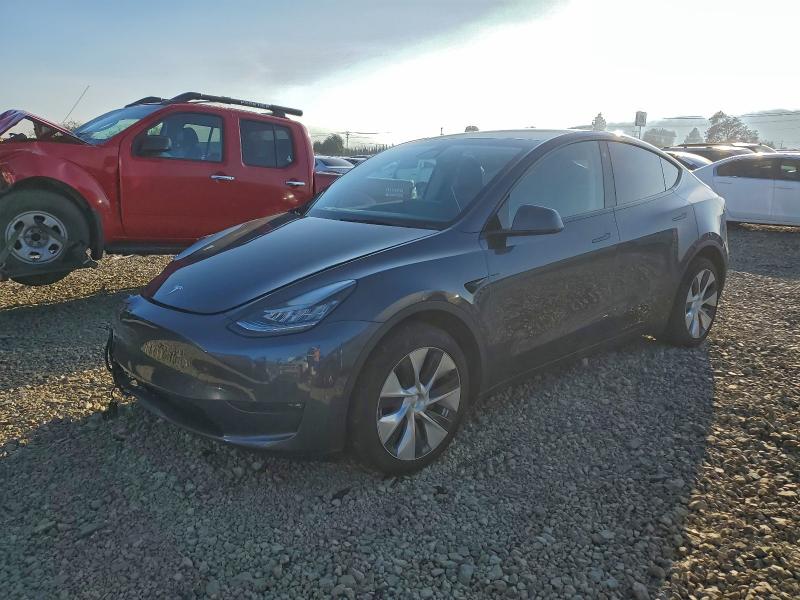 TESLA MODEL Y 2022 with VIN 7SAYGDEE5NF487394 - Photo from auction