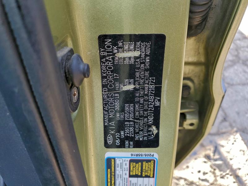 Photo 14 from auction – 2011 KIA SOUL + with VIN KNDJT2A24B7218721