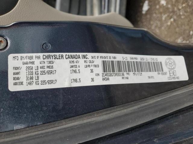 Photo 14 from auction – 2013 DODGE GRAND CARA with VIN 2C4RDGBG7DR593186