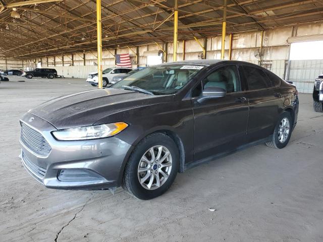 FORD FUSION S 2015 with VIN 1FA6P0G71F5123610 - Photo from auction