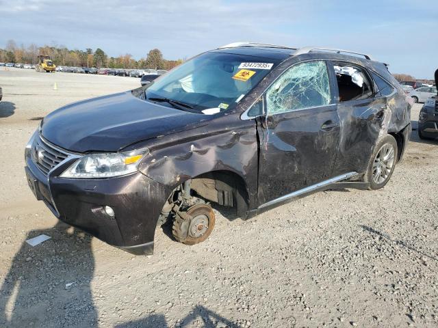 LEXUS RX 450H 2013 with VIN JTJBC1BA8D2442155 - Photo from auction