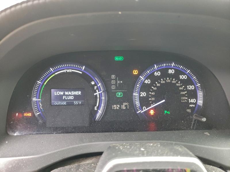 Photo 9 from auction – 2010 LEXUS HS 250H with VIN JTHBB1BA4A2003356