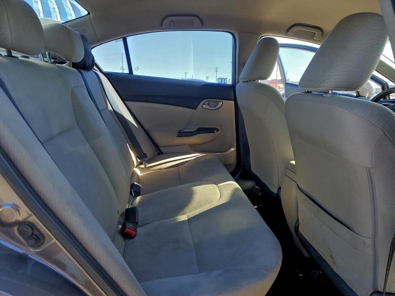 Photo 10 from auction – 2013 HONDA CIVIC LX with VIN 19XFB2F58DE216887