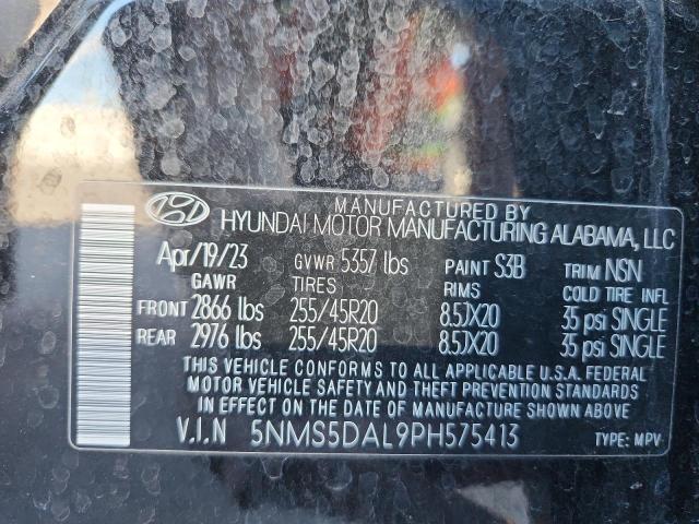 Photo 14 from auction – 2023 HYUNDAI SANTA FE C with VIN 5NMS5DAL9PH575413