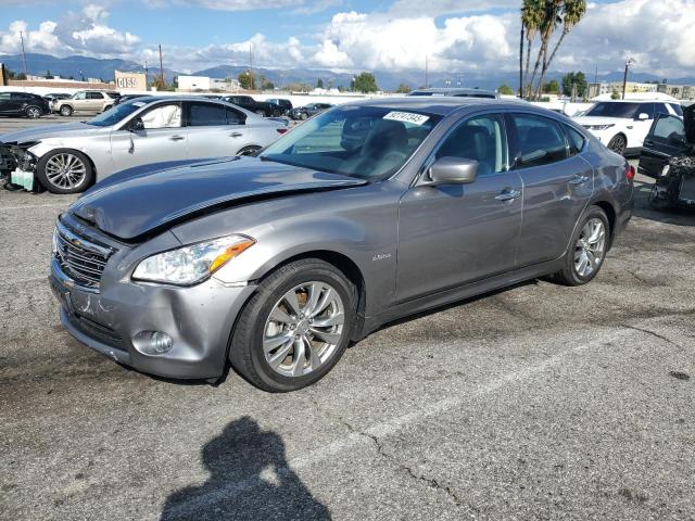 INFINITI M35H 2012 with VIN JN1EY1AP9CM910343 - Photo from auction