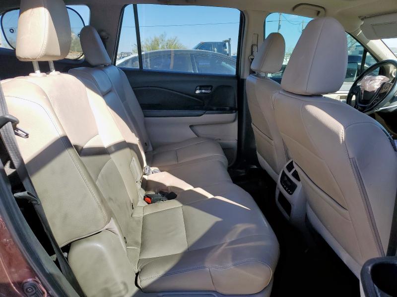 Photo 11 from auction – 2016 HONDA PILOT EXL with VIN 5FNYF6H53GB015012